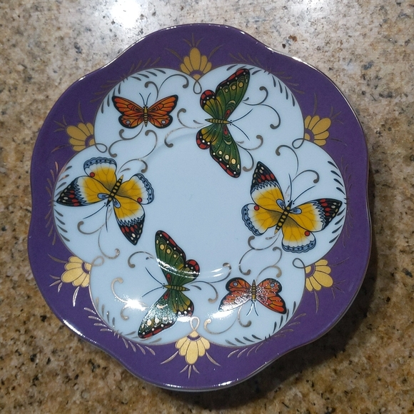 Beautiful Rare Vintage German porcelean cup and saucer set - Picture 5 of 6